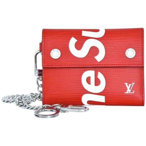 supreme x Louis Vuitton chain